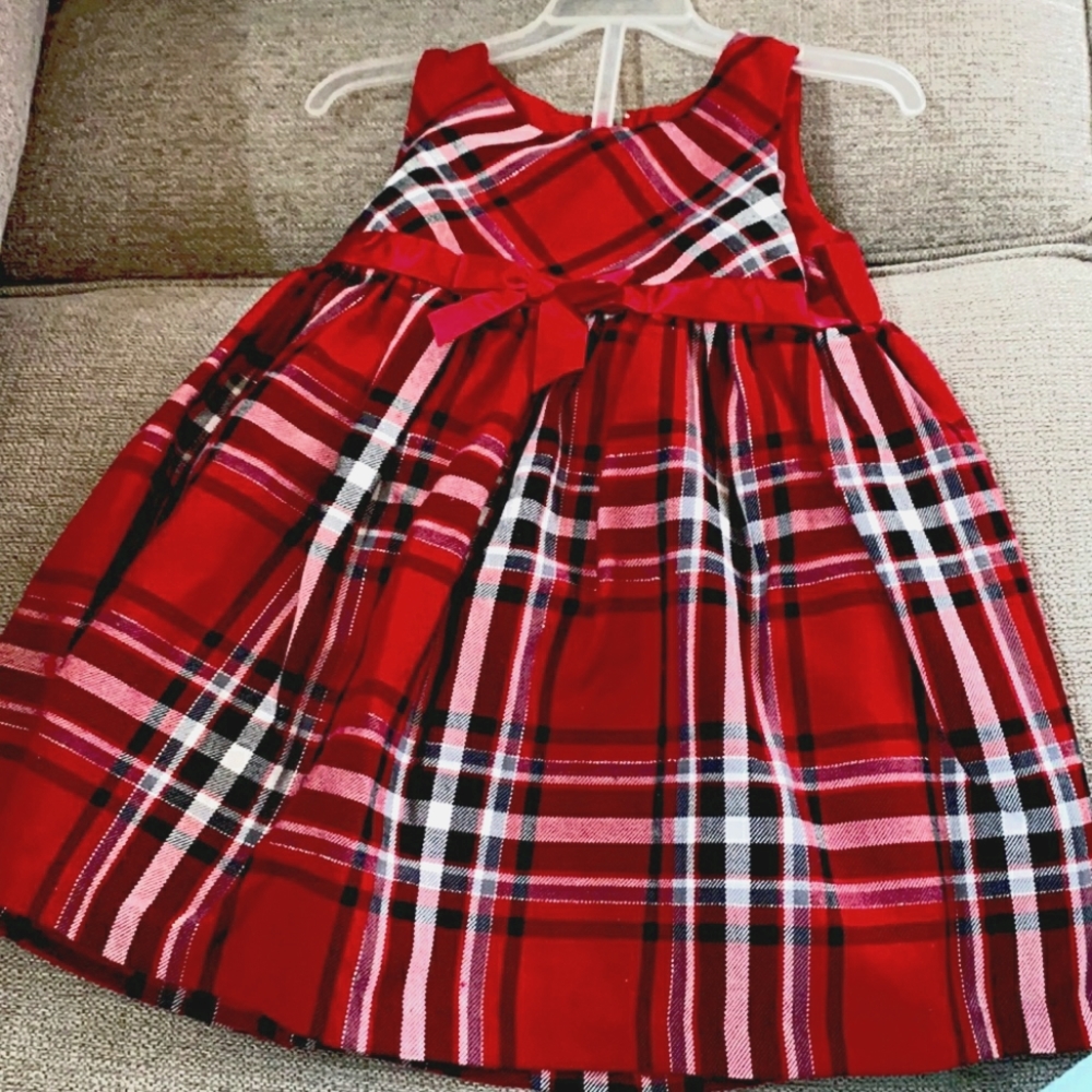 Plaid princess! Girls dress